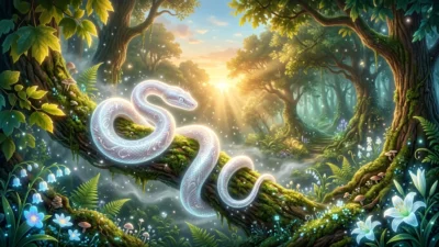 White Snake Dream Symbolism