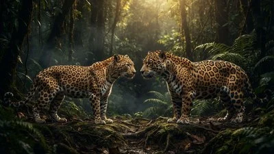 Leopard vs Jaguar