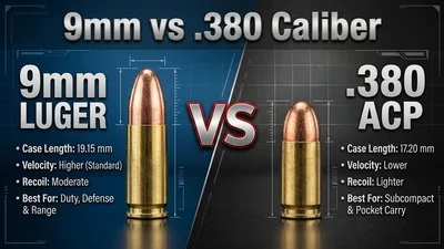9mm vs .380 ACP