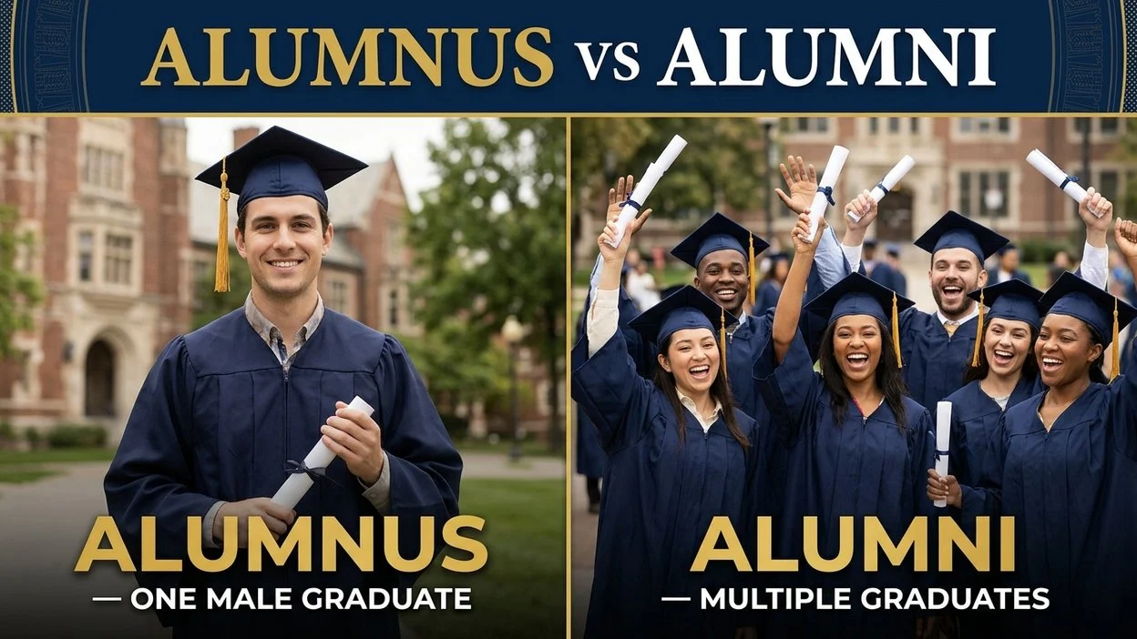 Alumnus vs Alumni
