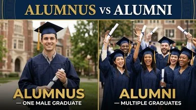 Alumnus vs Alumni