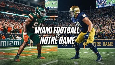 Miami Football vs Notre Dame