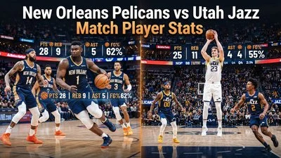 Pelicans vs Jazz Player Stats