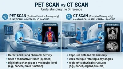 PET Scan vs CT Scan