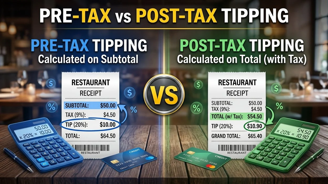 Pre-Tax vs Post-Tax Tipping