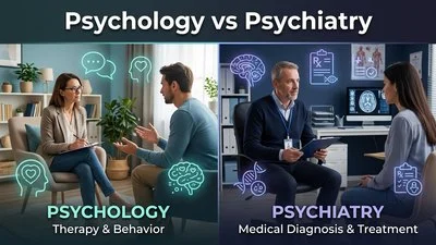 Psychology vs Psychiatry