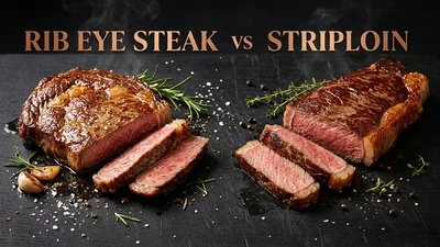 Rib Eye Steak vs Striploin