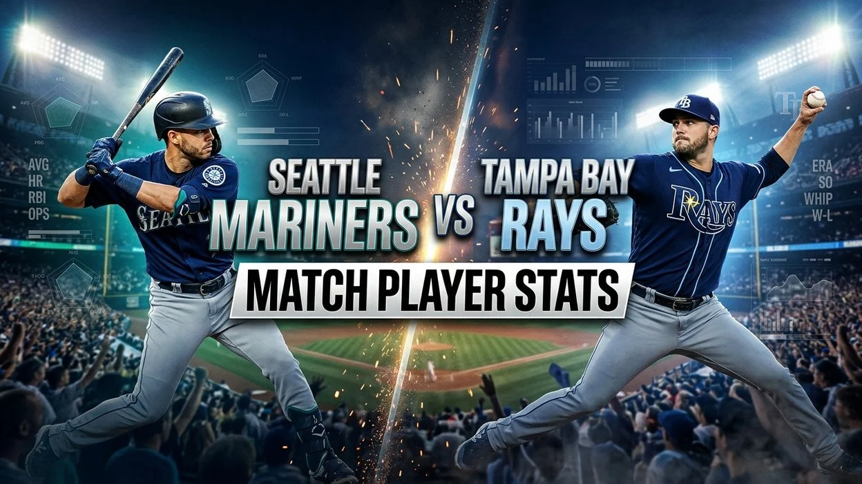 Seattle Mariners vs Tampa Bay Rays Match Player Stats