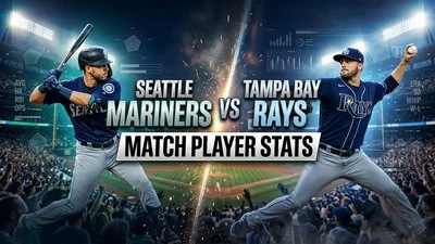 Seattle Mariners vs Tampa Bay Rays Match Player Stats