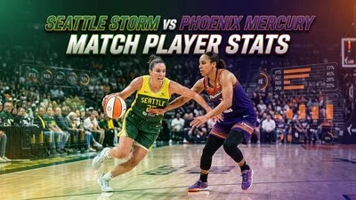 Seattle Storm vs Phoenix Mercury Match Player Stats