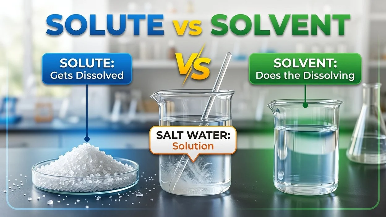 Solute vs Solvent
