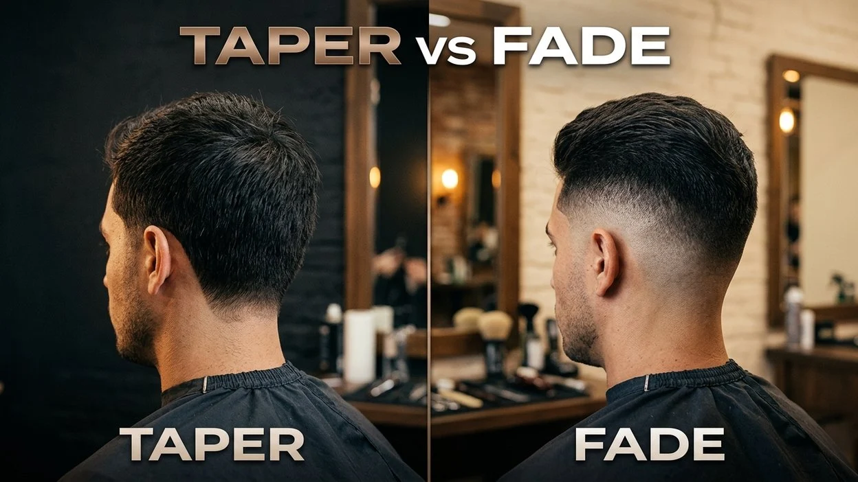 Taper vs Fade