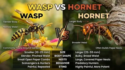 Wasp vs Hornet