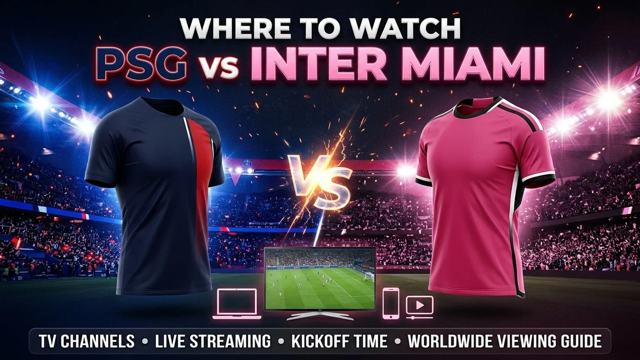 Where to Watch PSG vs Inter Miami