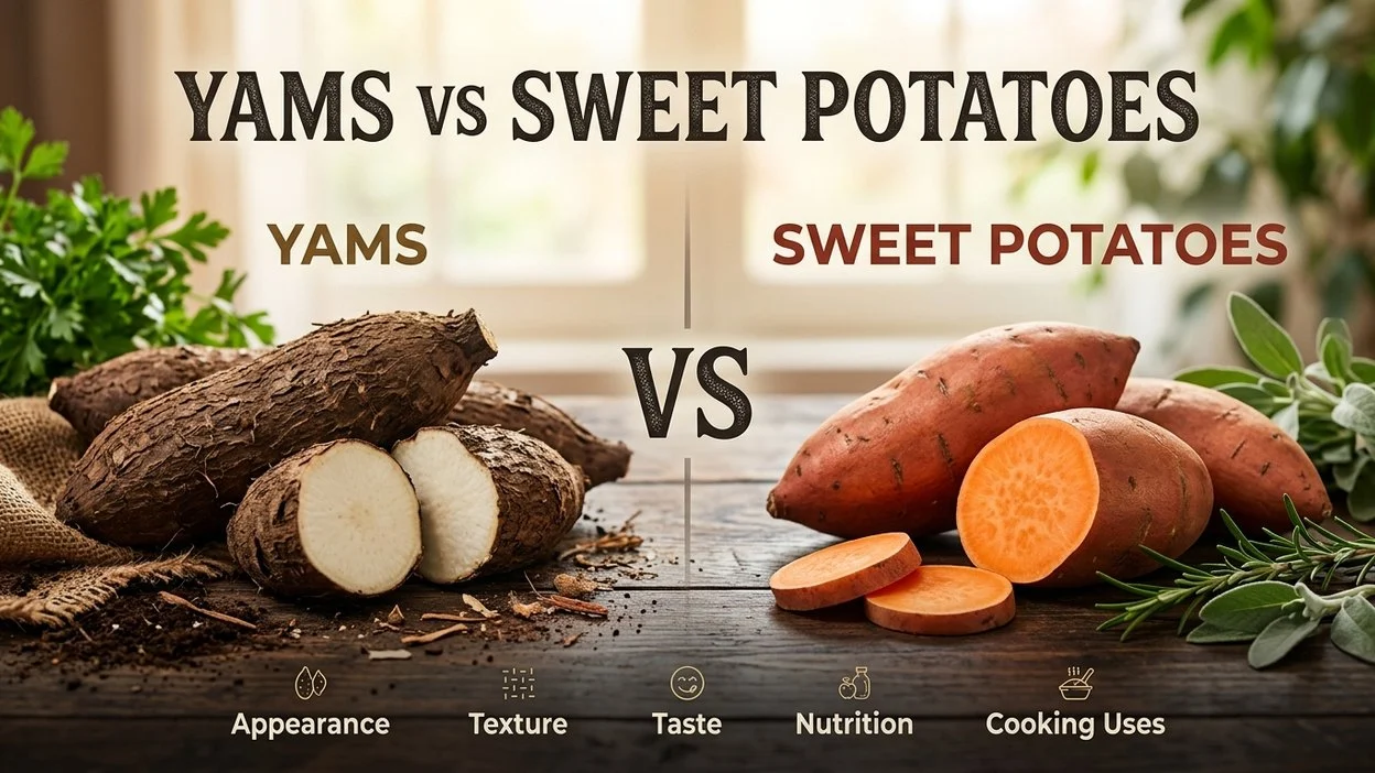 Yams vs Sweet Potatoes